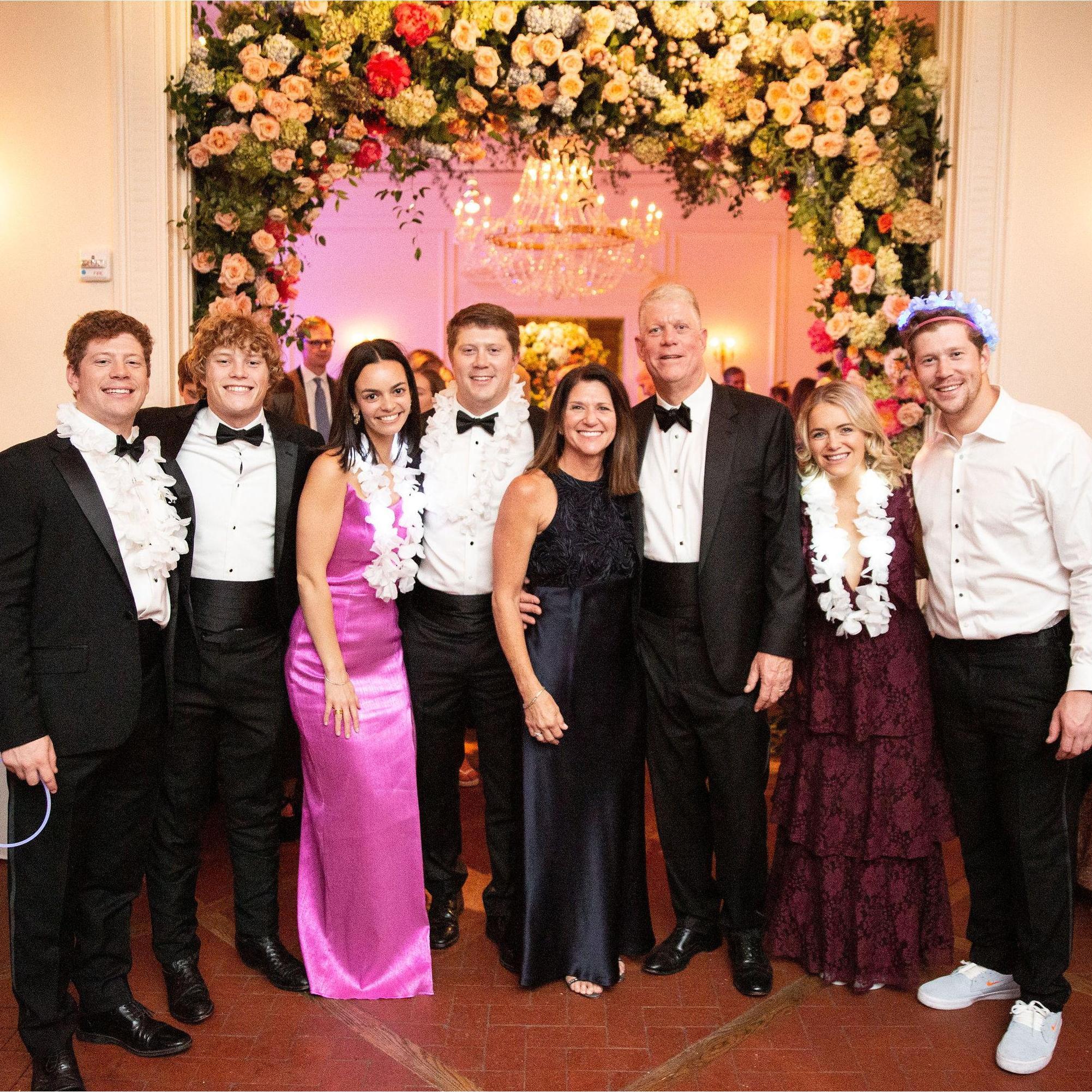Brooks' side of the family at Katie and John Detamore's wedding!