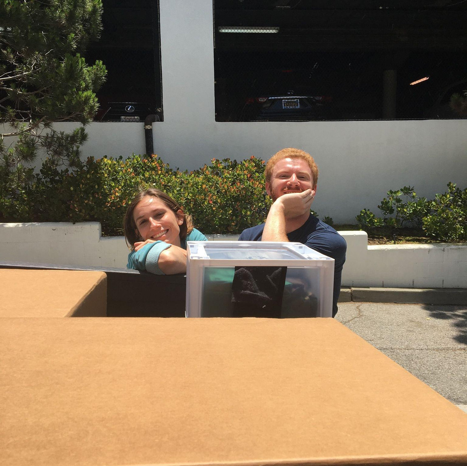 Alex helping Sarah move after knowing each other for three (3) weeks