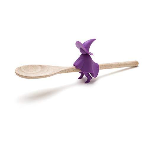 Pack of 3 - Red The Crab Silicone Utensil Rest + Nessie Ladle Spoon Ladle +  Agatha Spoon Holder