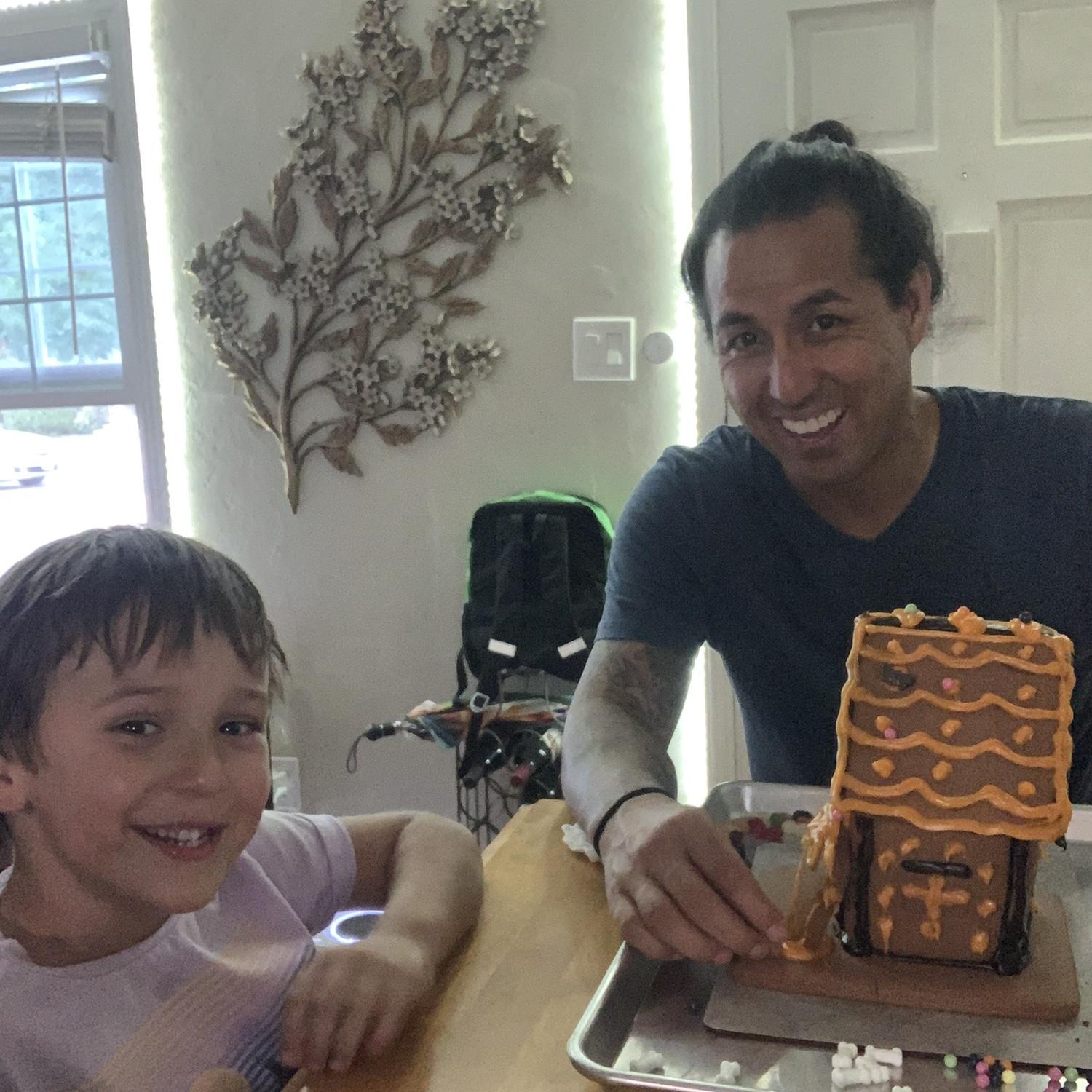 Halloween Gingerbread houses