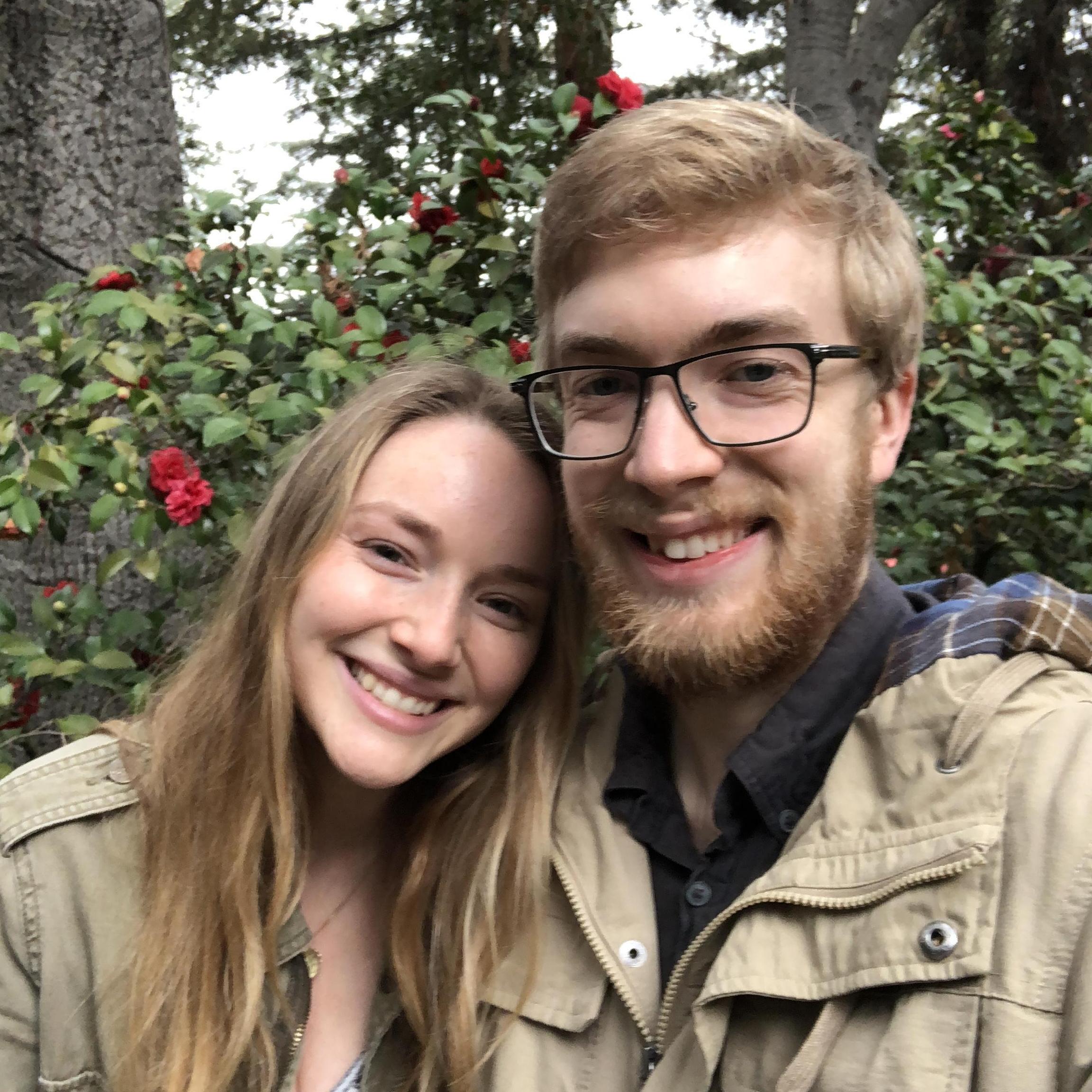 Our 6 year anniversary at Descanso Gardens :)