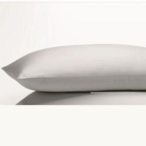 Boll & Branch, Signature Hemmed Pillowcase Set, Pewter, Standard