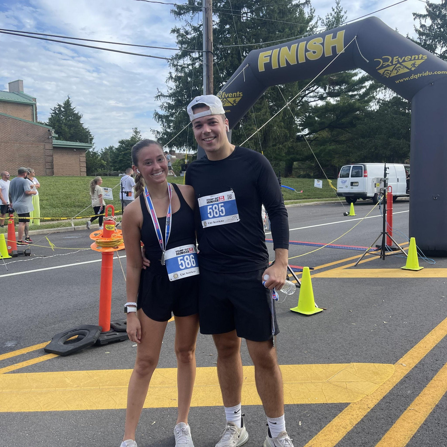 the first and last 5k we ever run