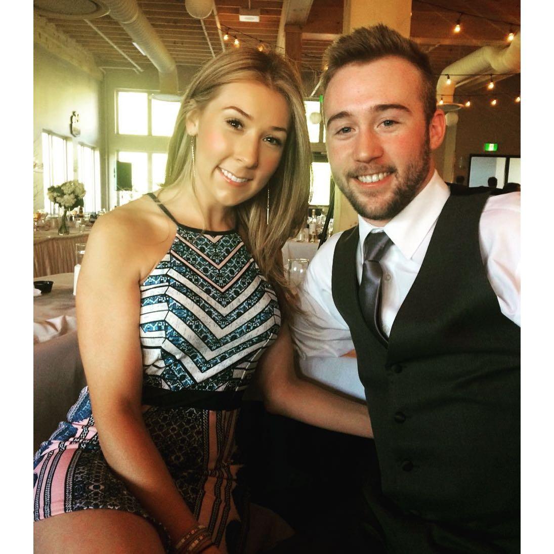 Our first photo together in May 2017