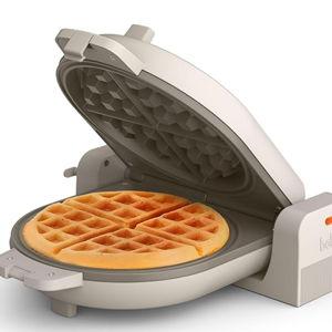 Flip-n-Store Waffle Maker with Ceramic Nonstick Coating, Fits-anywhere
