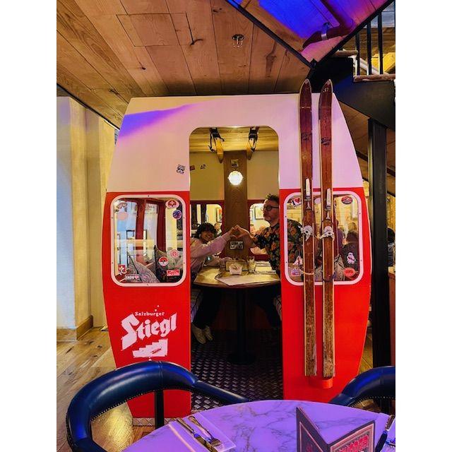 We scored the Arthur Schloss Ski Gondola!