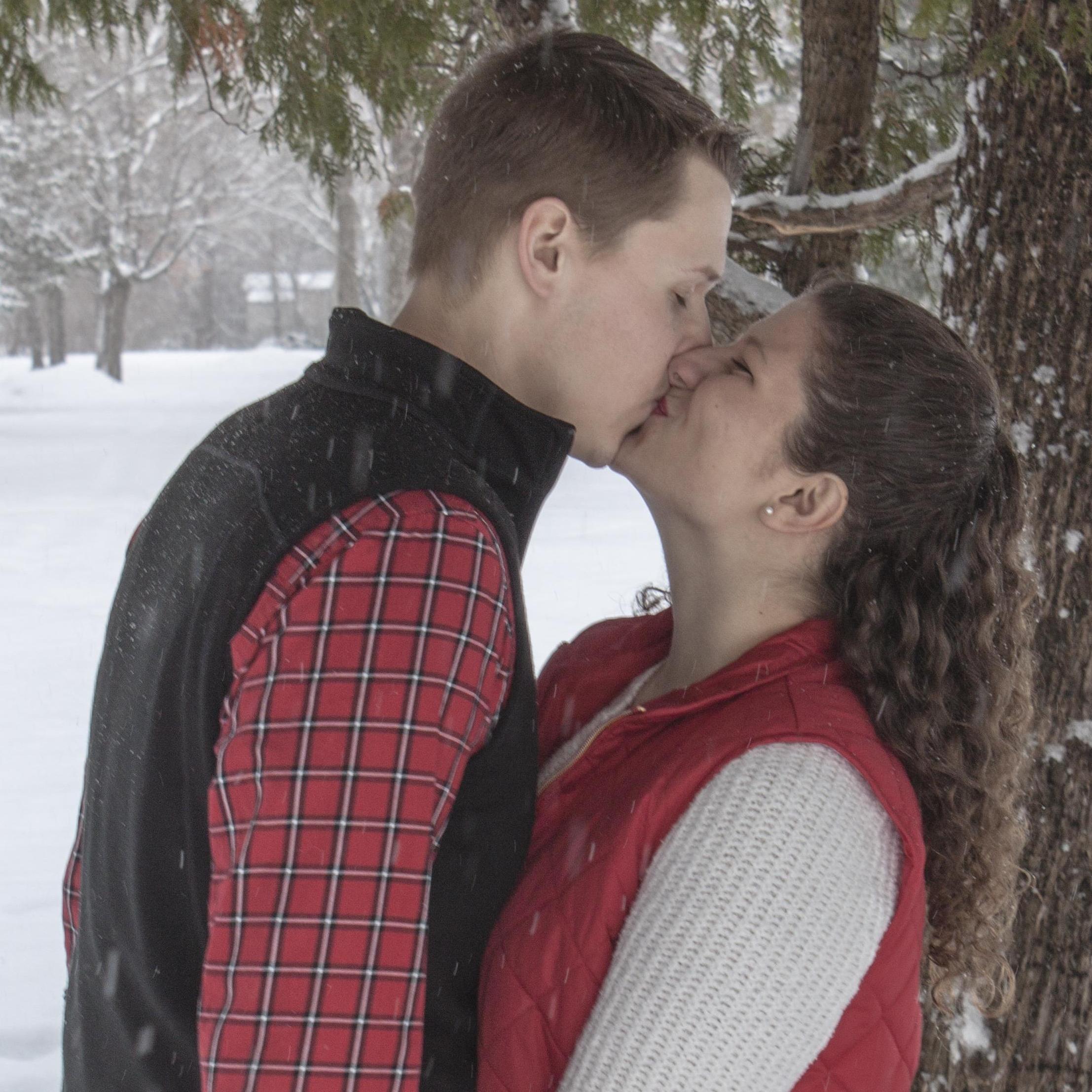 Here's to the start of a lifetime of kisses!