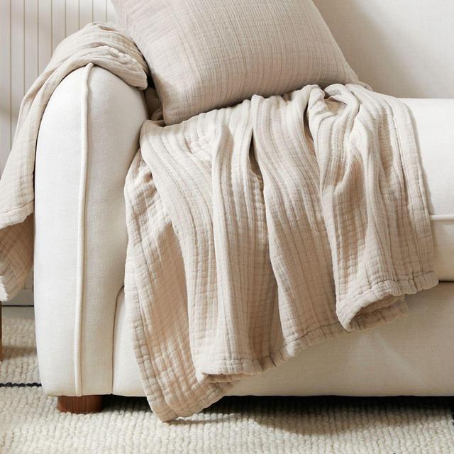 Parachute Cloud Linen Gauze Throw