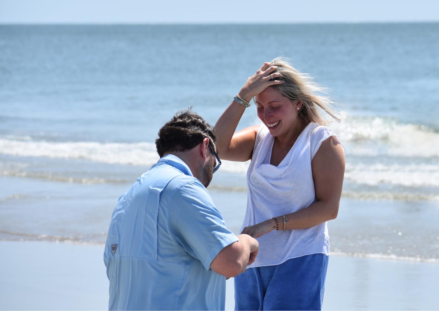 Beach engagement