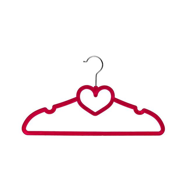 Love Shape Clothes Hangers, Pack of 30