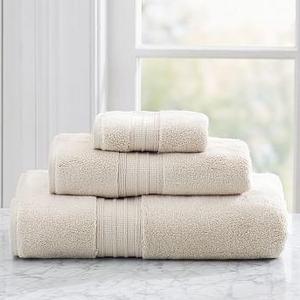 Hydrocotton Quick-Drying Bath Towel, Taupe