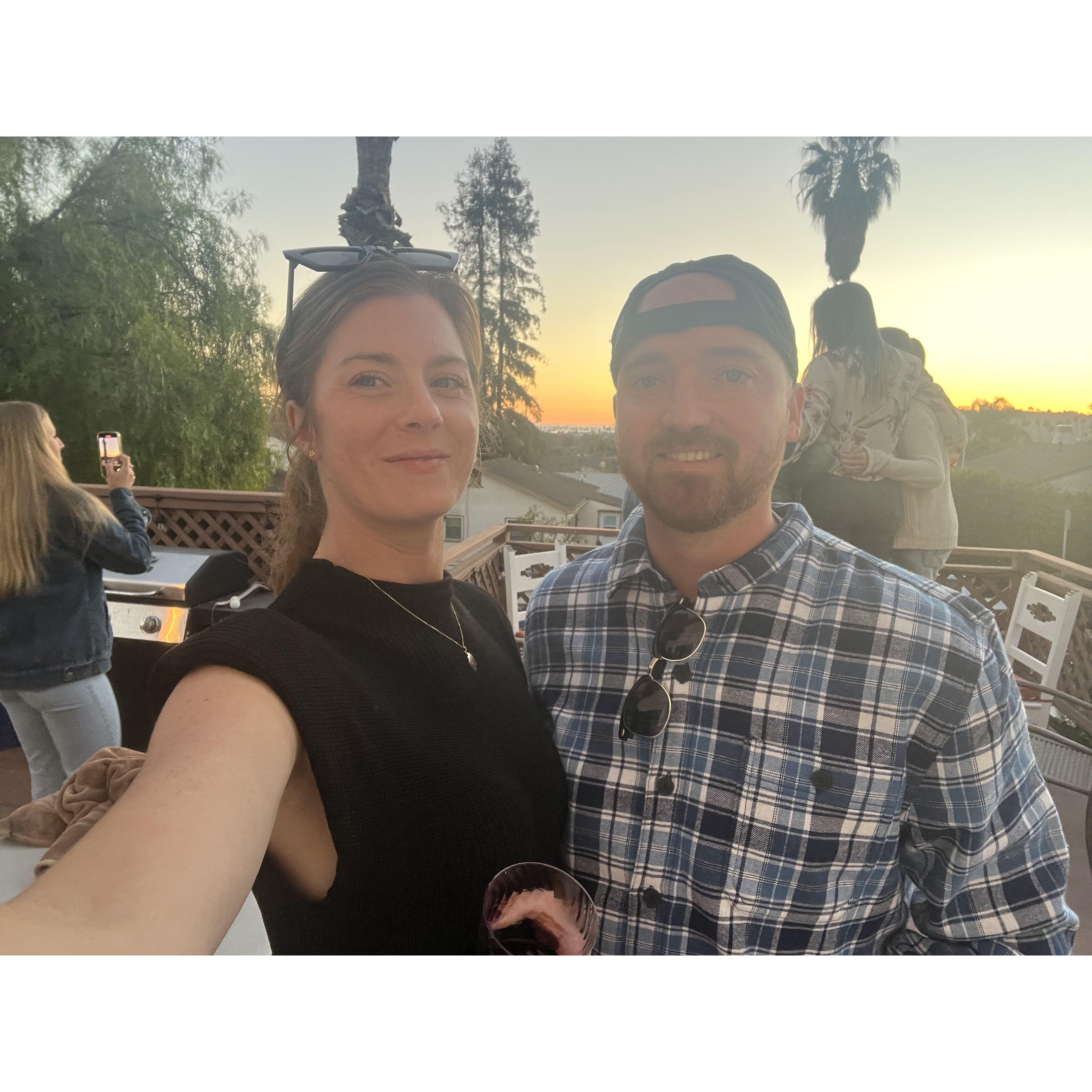 First Santa Barbara Friendsgiving together