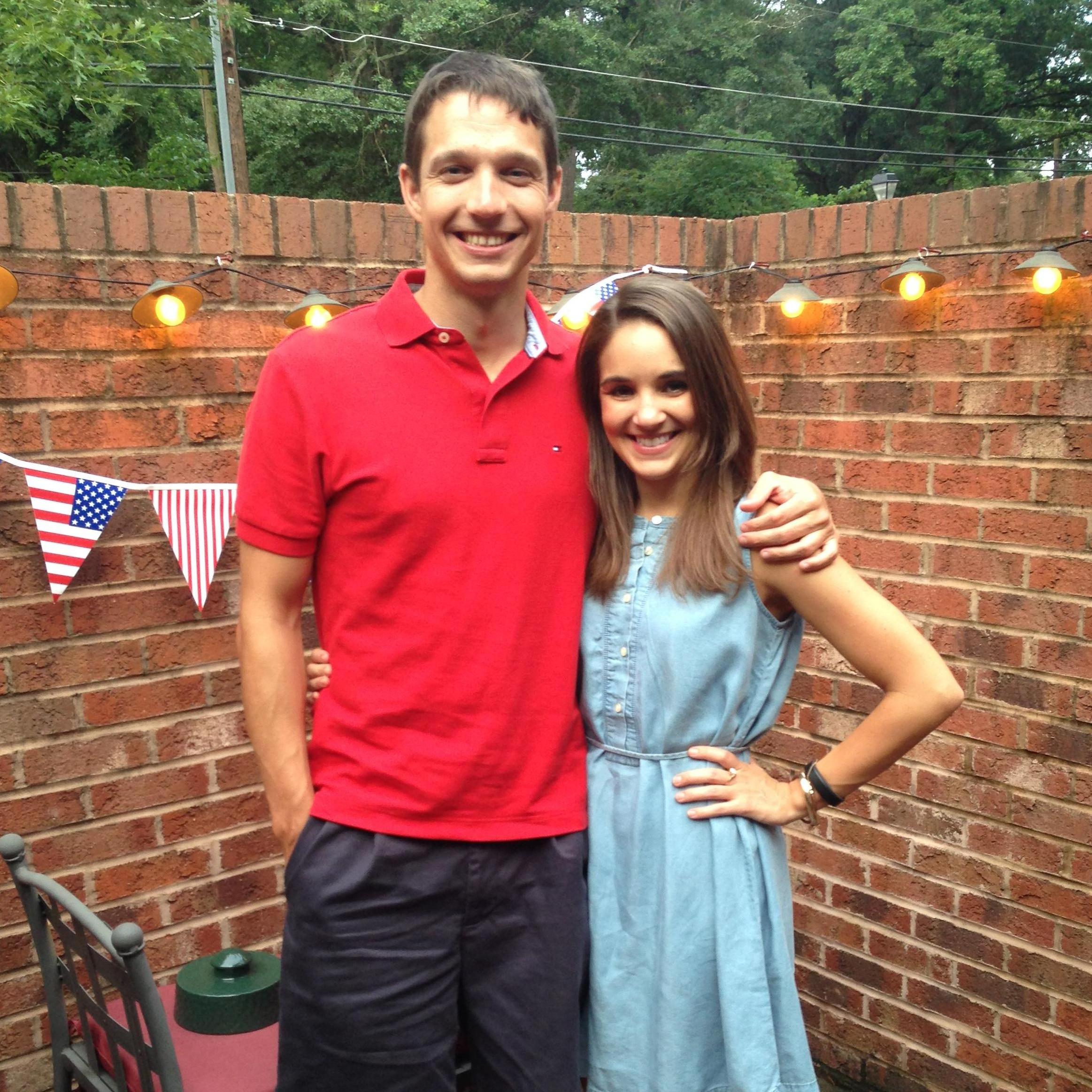 July 4th - Only about two months into dating!