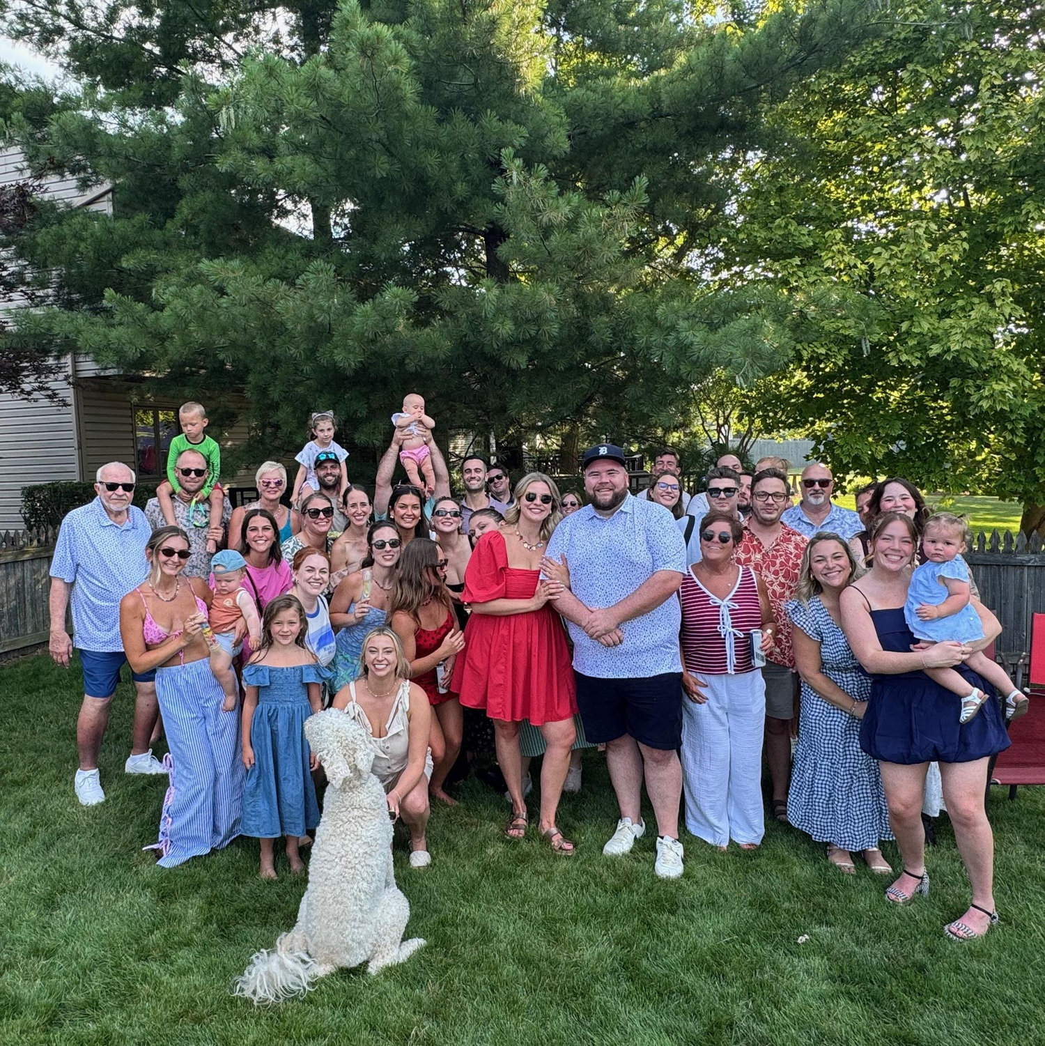 Our engagement party!