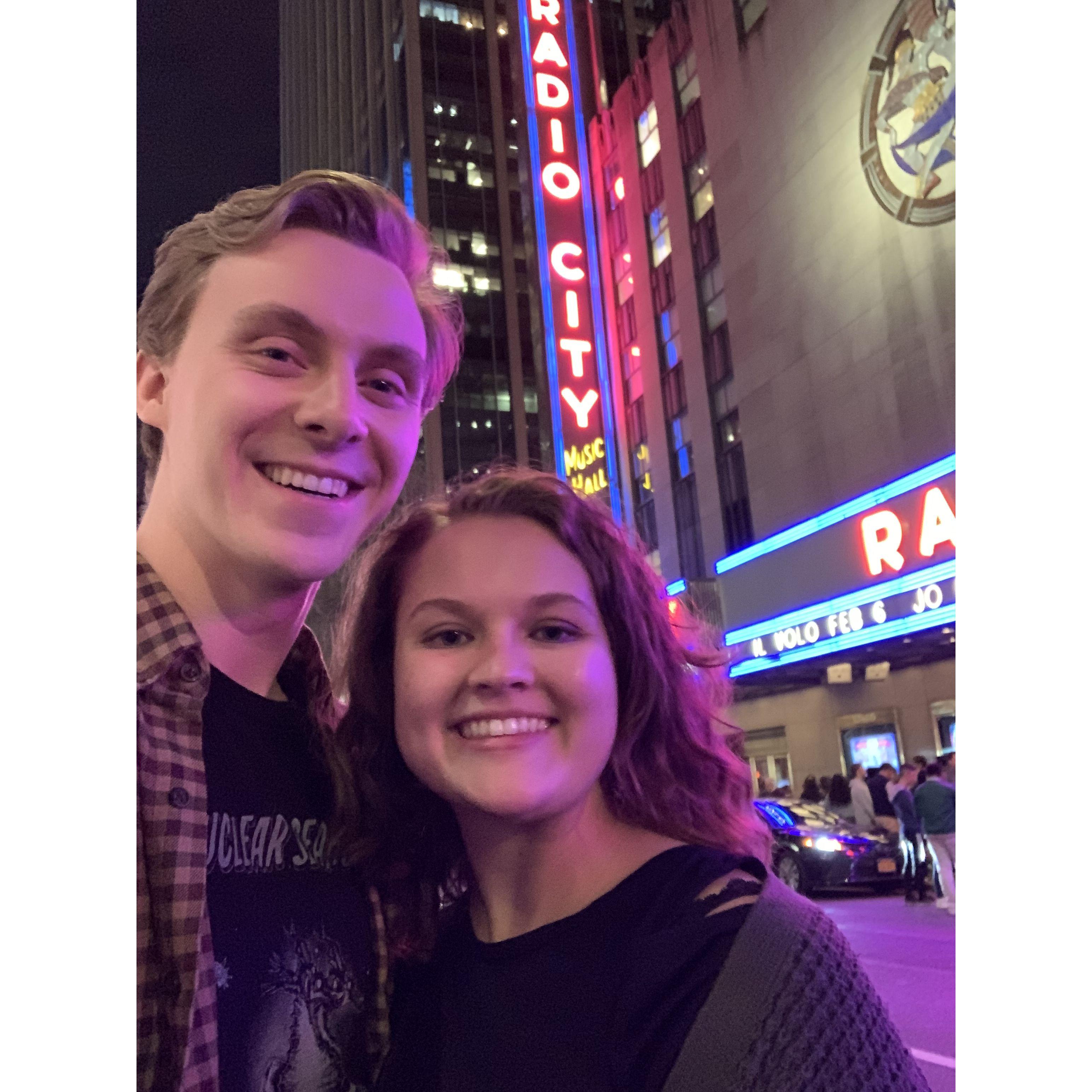 AJR concert at Radio City Music Hall