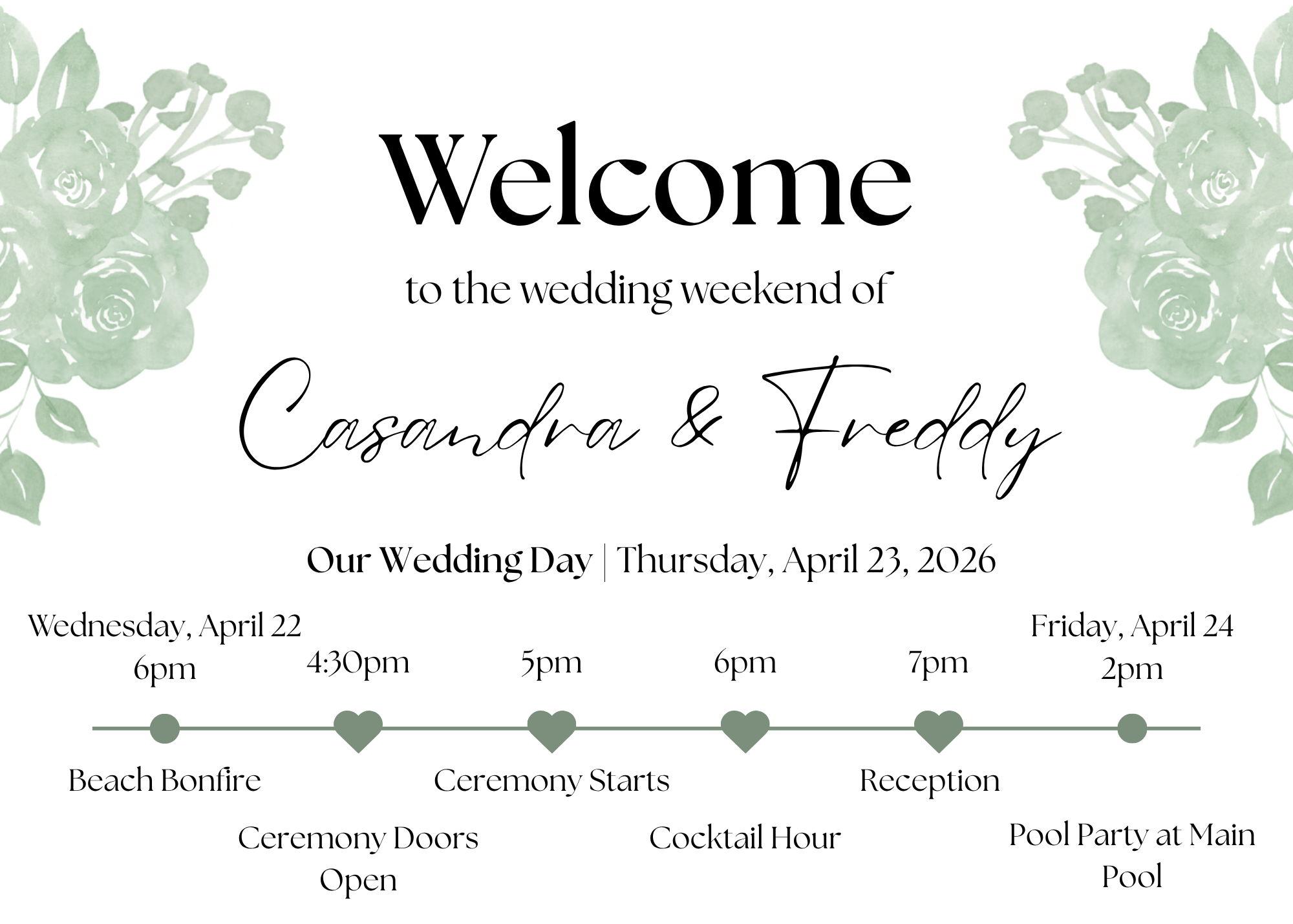 The Wedding Website of Casandra Molina and Freddy Mendez-Francia