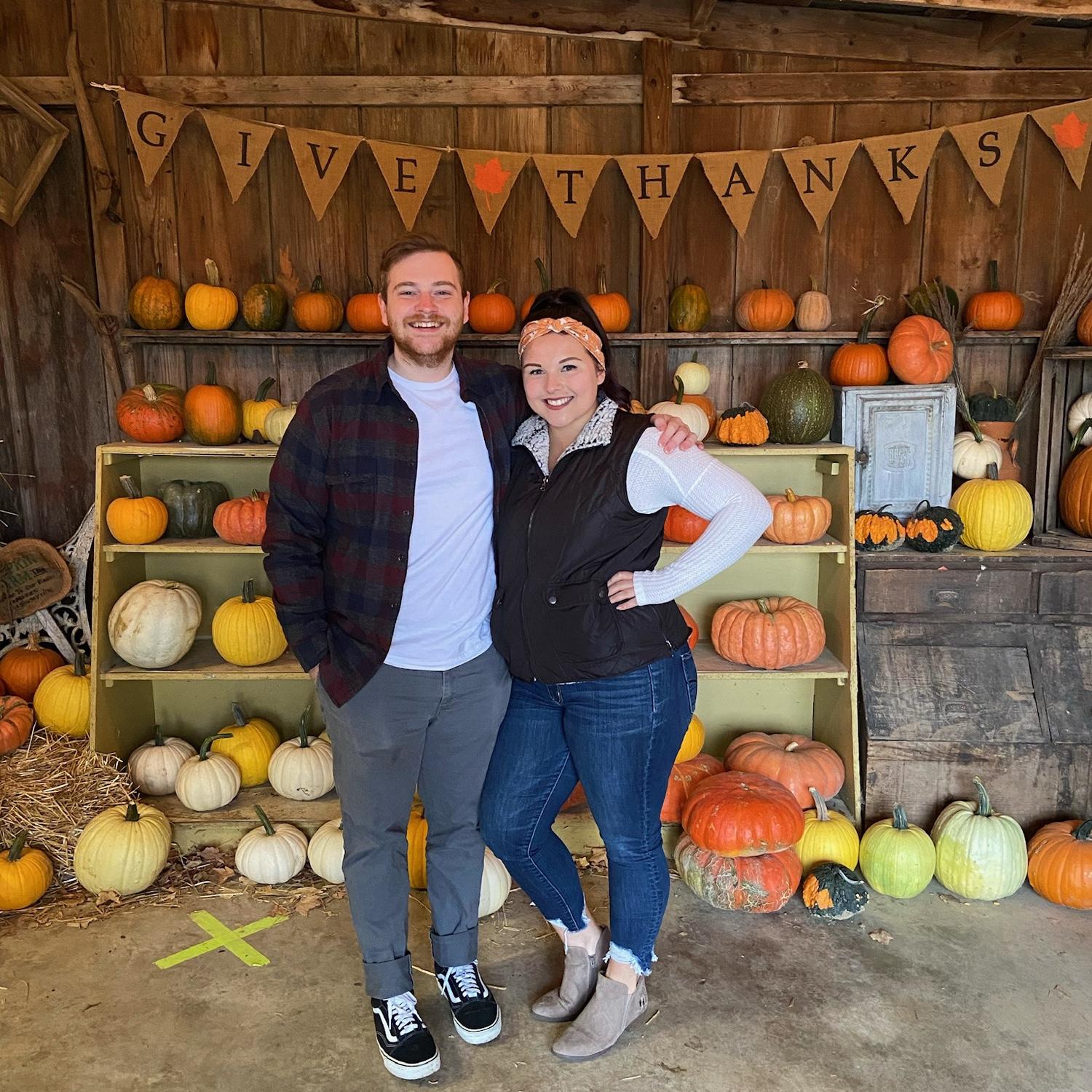 Our first trip to the pumpkin patch