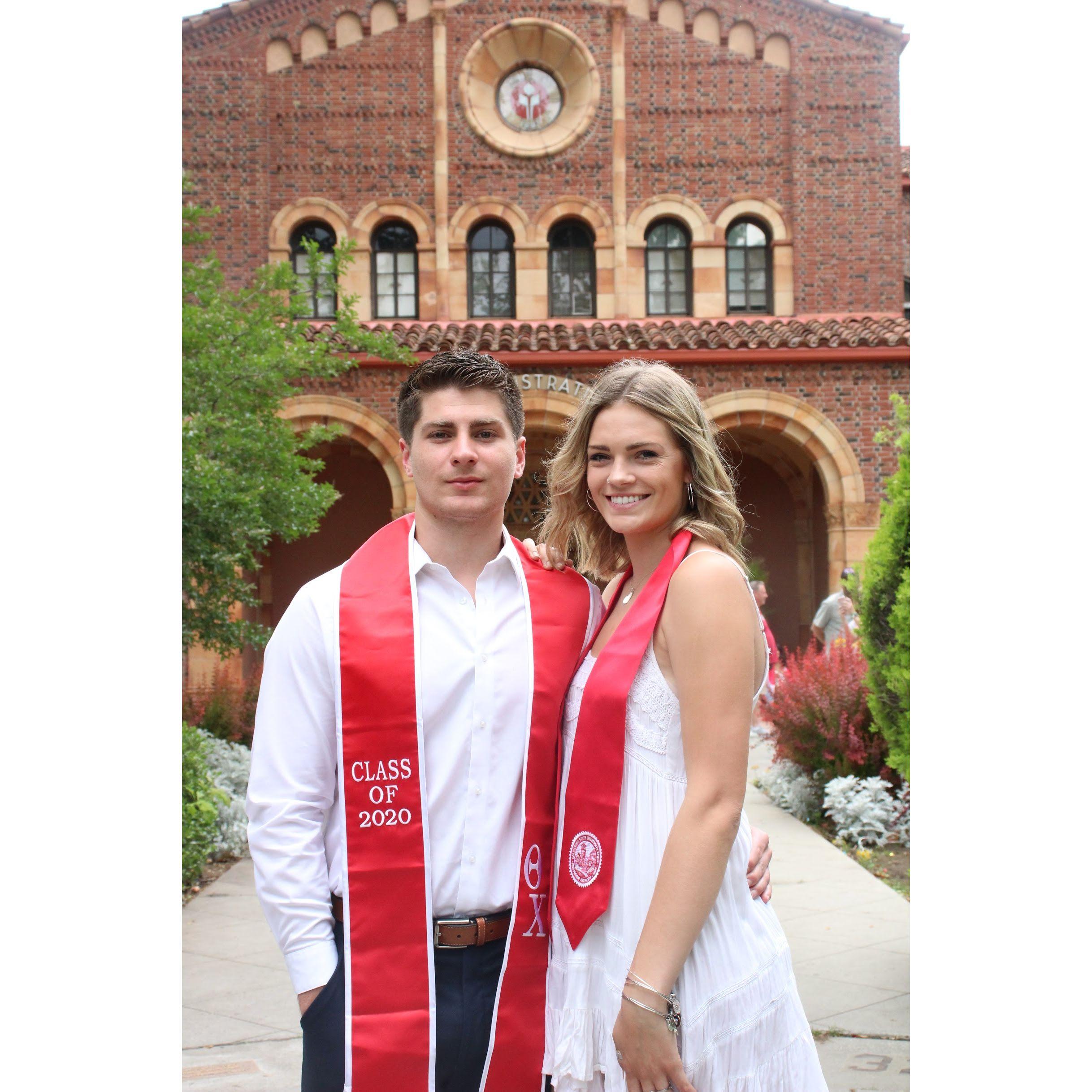 Graduation from Chico State 2020