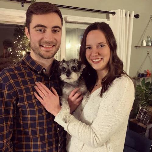 The night of our engagement