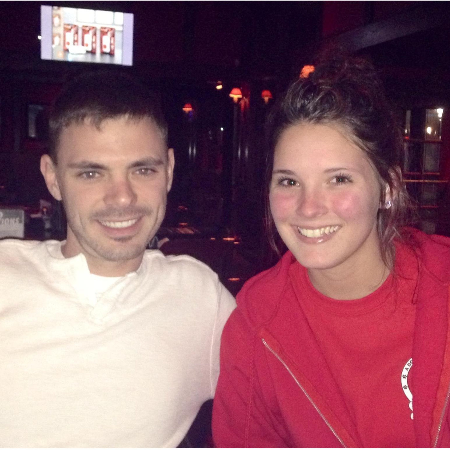 Our F I R S T photo together in January 2013!