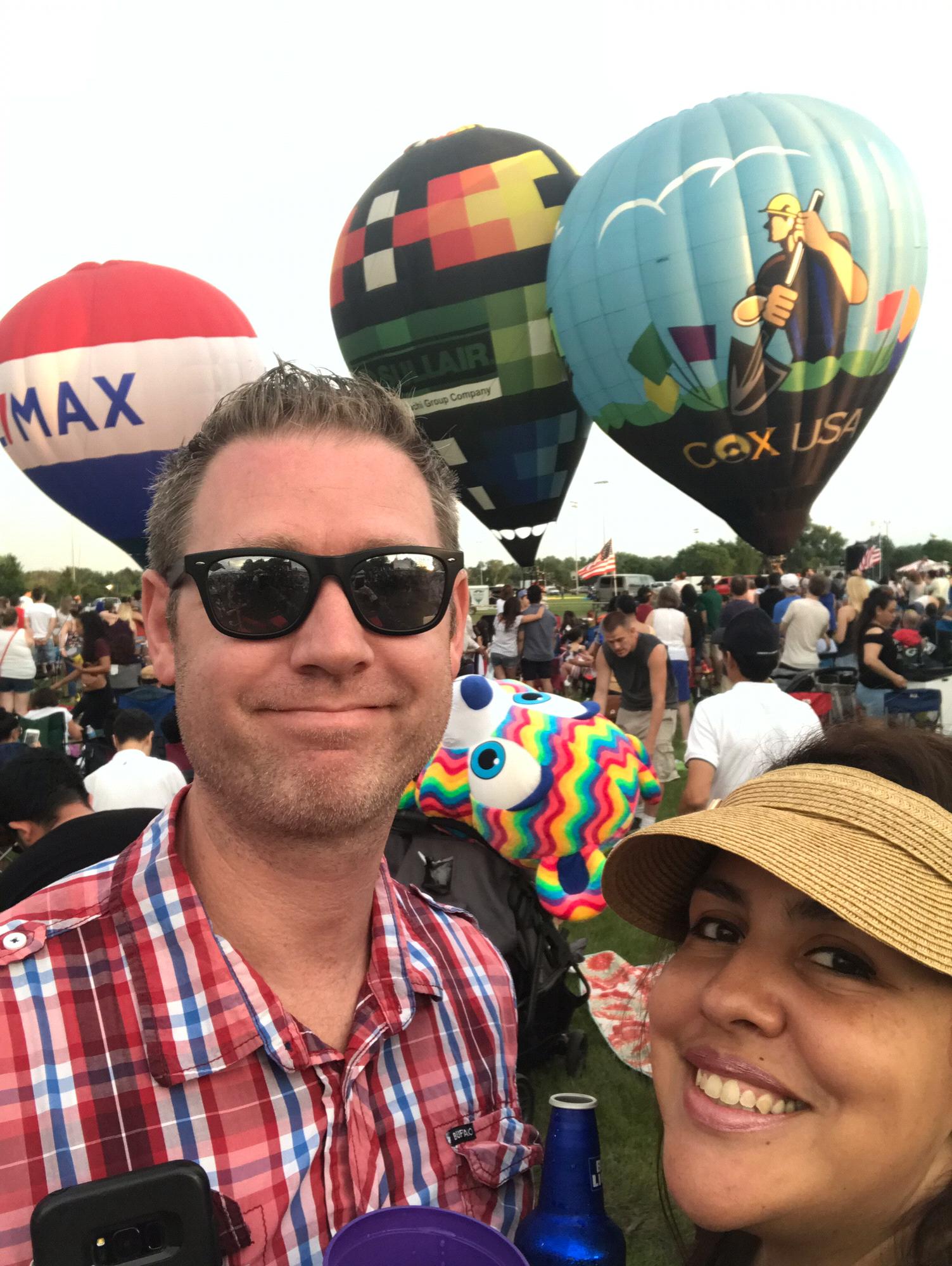Eyes of the Skies Ballon Festival. Lisle - Illinois