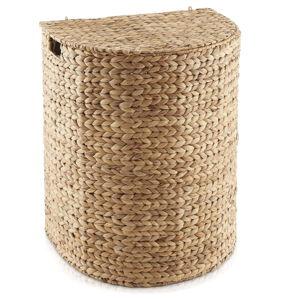 Half Moon Laundry Hamper- Natural Color