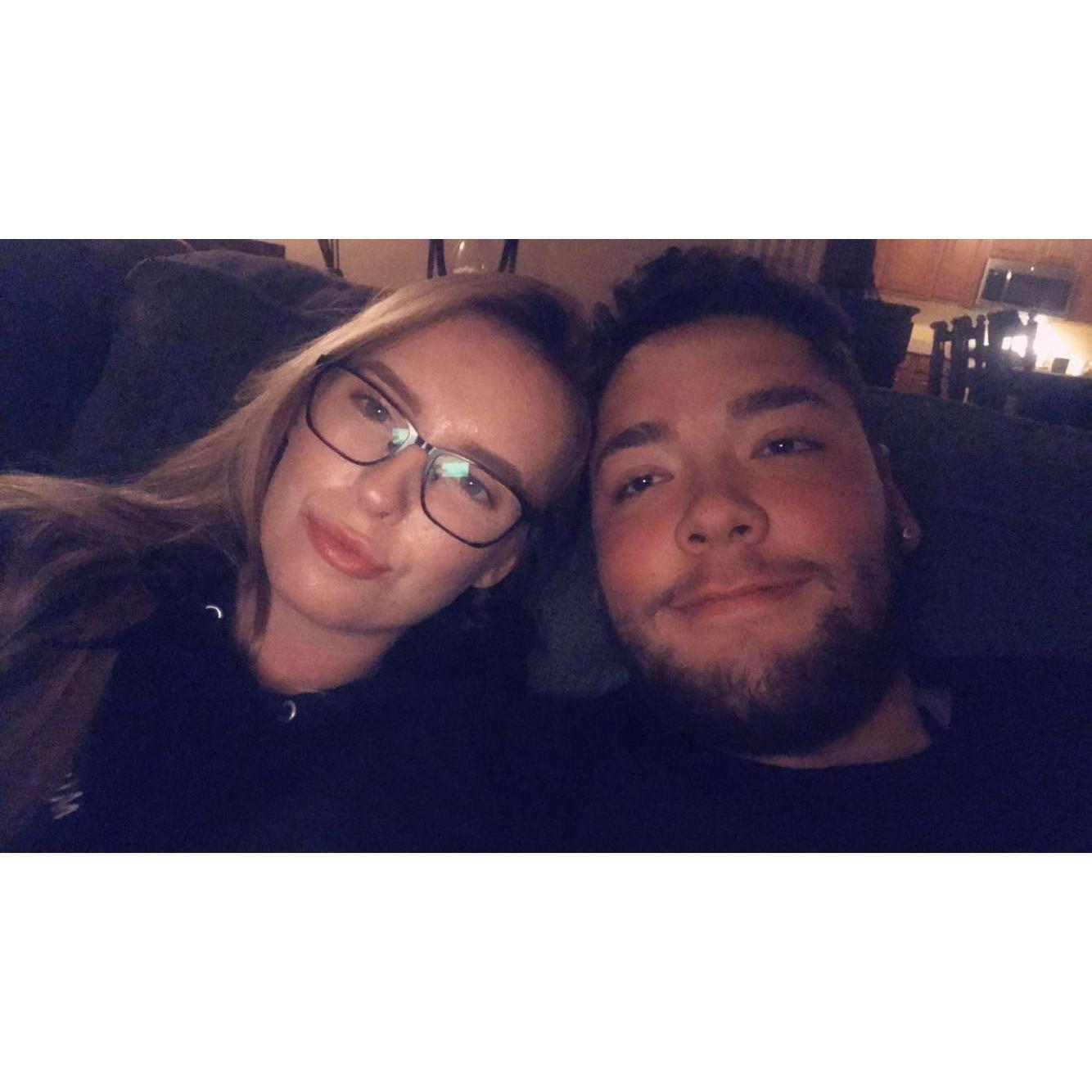 A cozy date night in > going out when it’s cold
