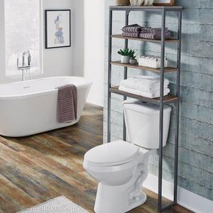 Eckles 25" W x 64" H Over-the-Toilet