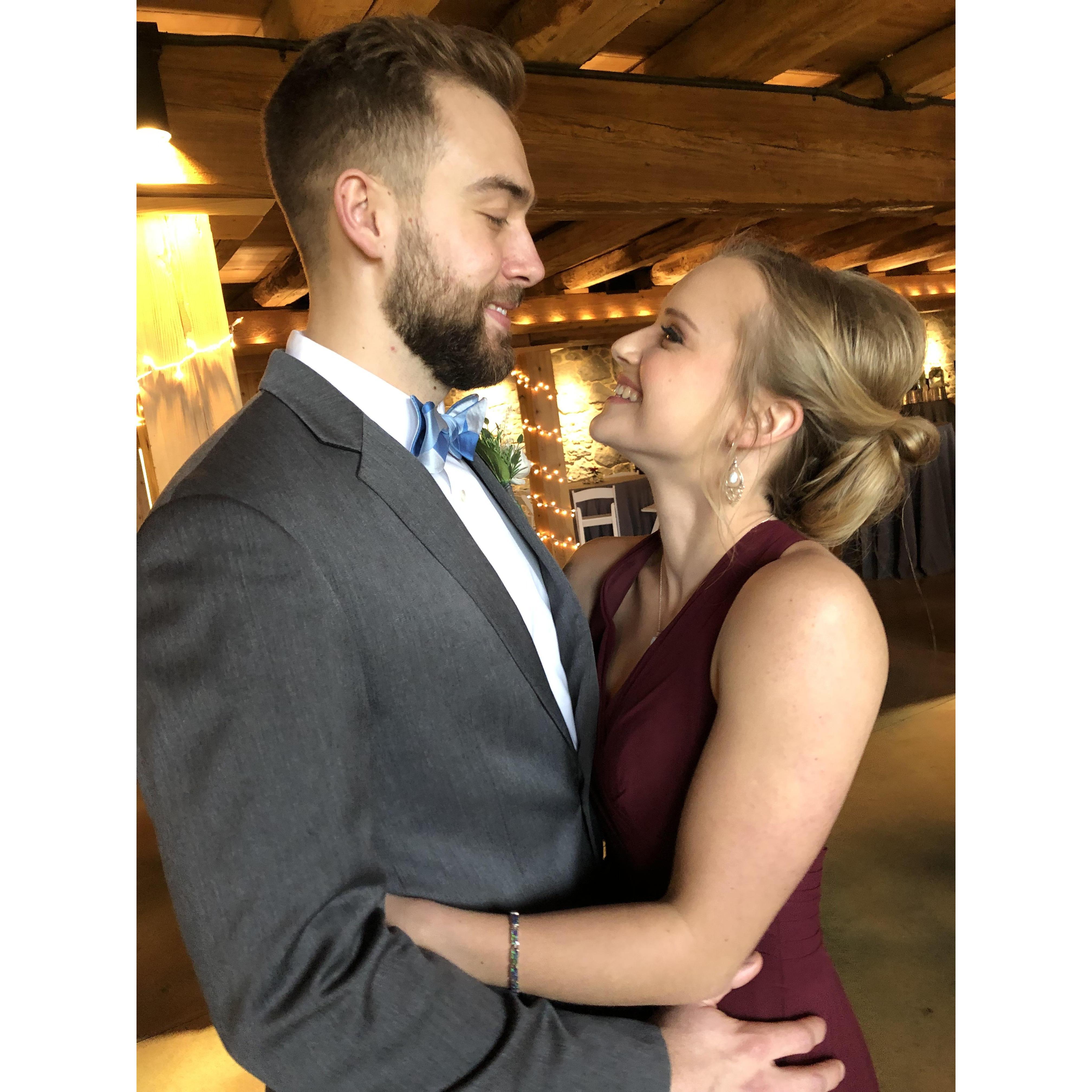 Kyle and Lisa's wedding. Honestly one of the most fun nights EVER! So fun to have everyone you love in one room...and soon that will be US!