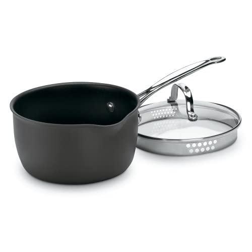 Cuisinart 619-18P Chef's Classic Nonstick Hard-Anodized 2-Quart Cook and Pour Saucepan
