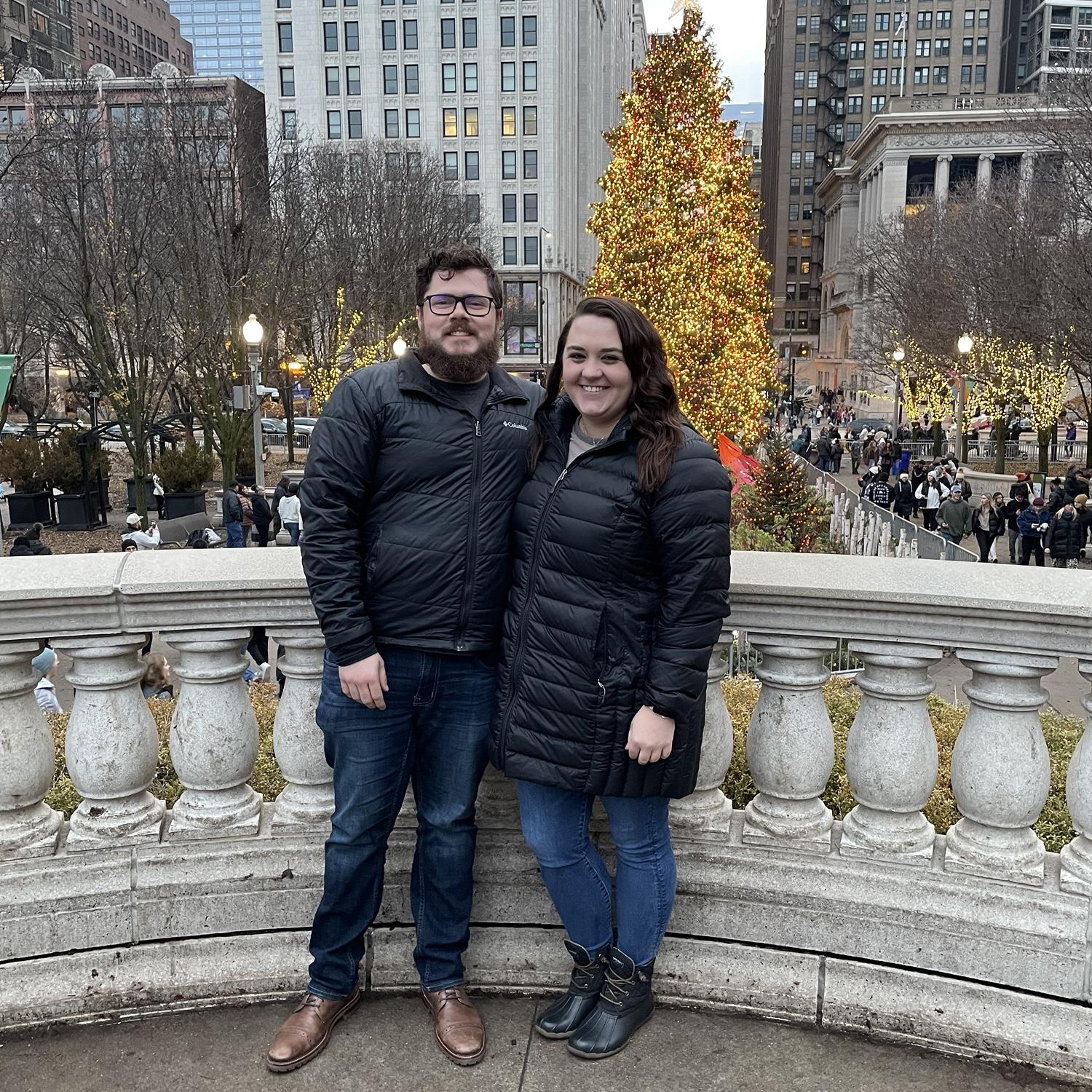 Our first trip to Chicago together!