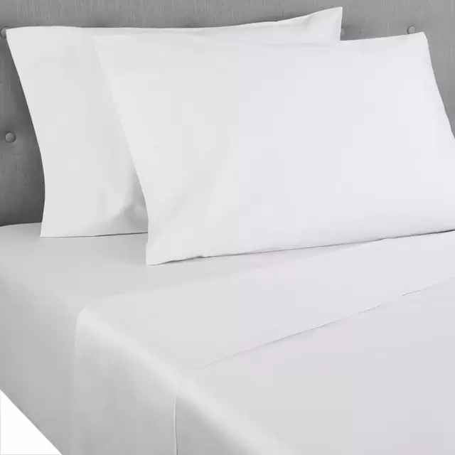 Nestwell™ Pima Cotton Sateen 500-Thread-Count Queen Sheet Set in Bright White