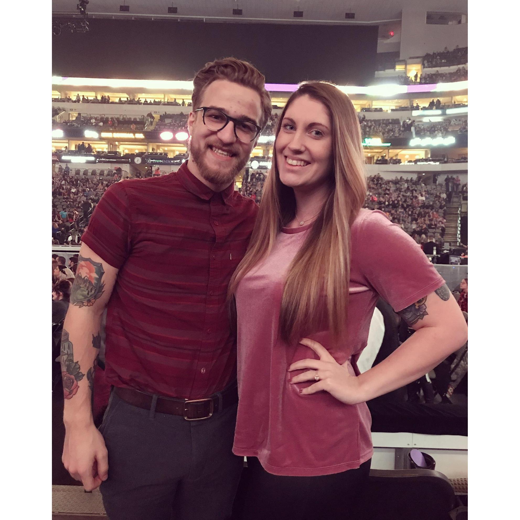 Fall Out Boy concert in October 2017