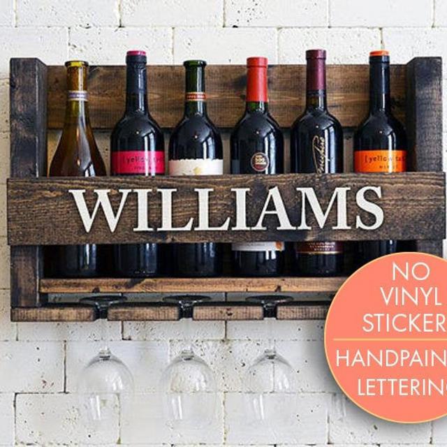 Wedding Gift Wine Rack, Wall Mounted Wine...