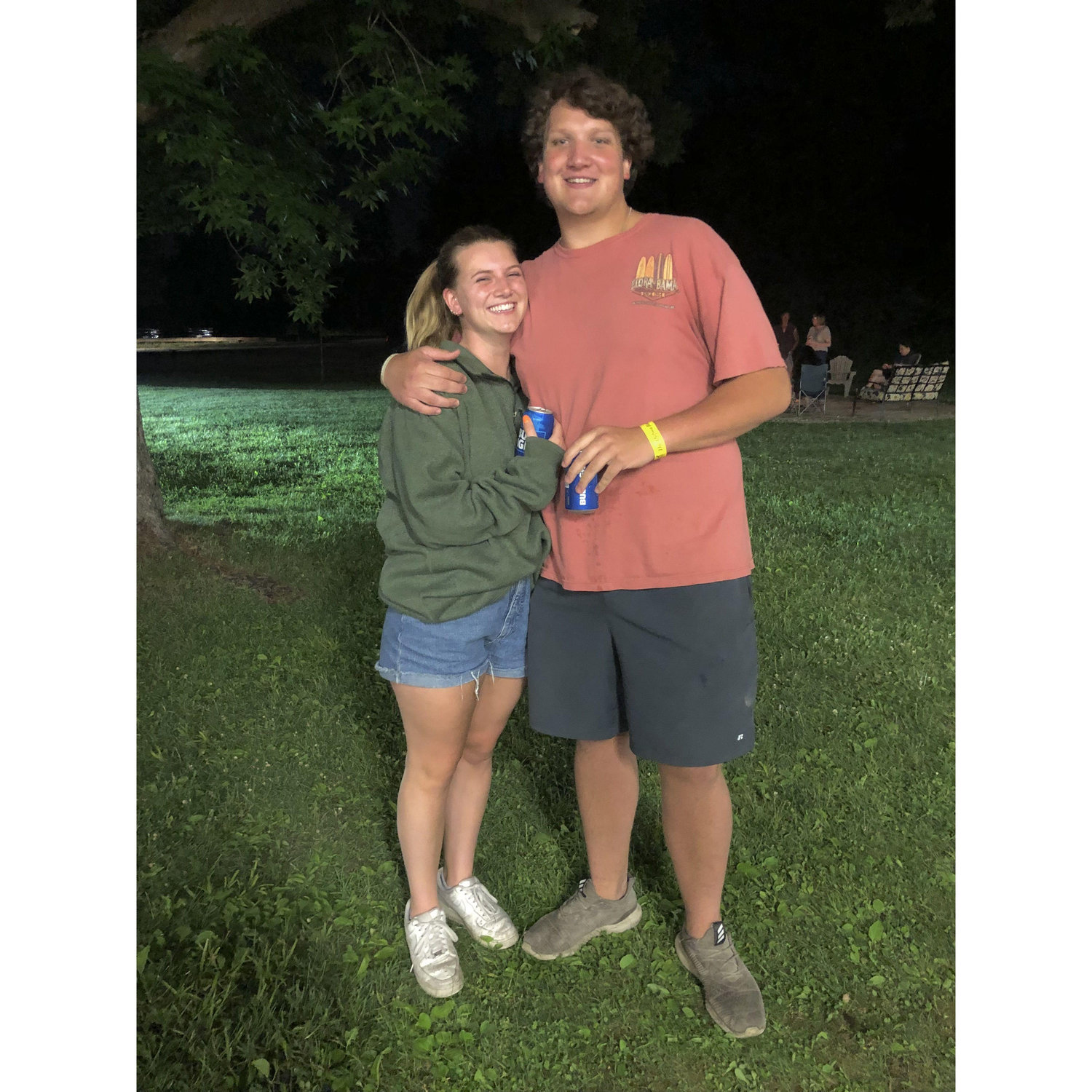 Our first photo together :)