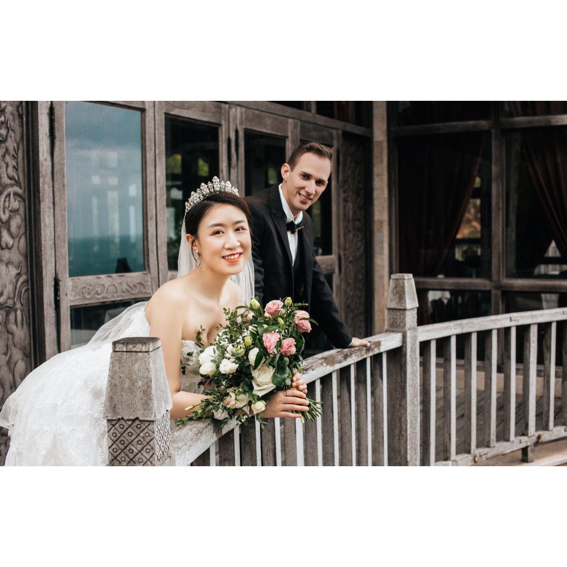 11/30/2019 pre-wedding photo shoot in Sanya, China