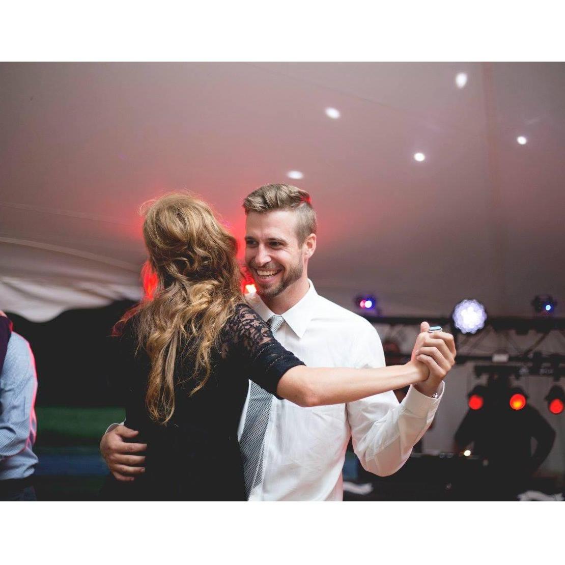 Dancing at our good friends Nate and Laurens wedding