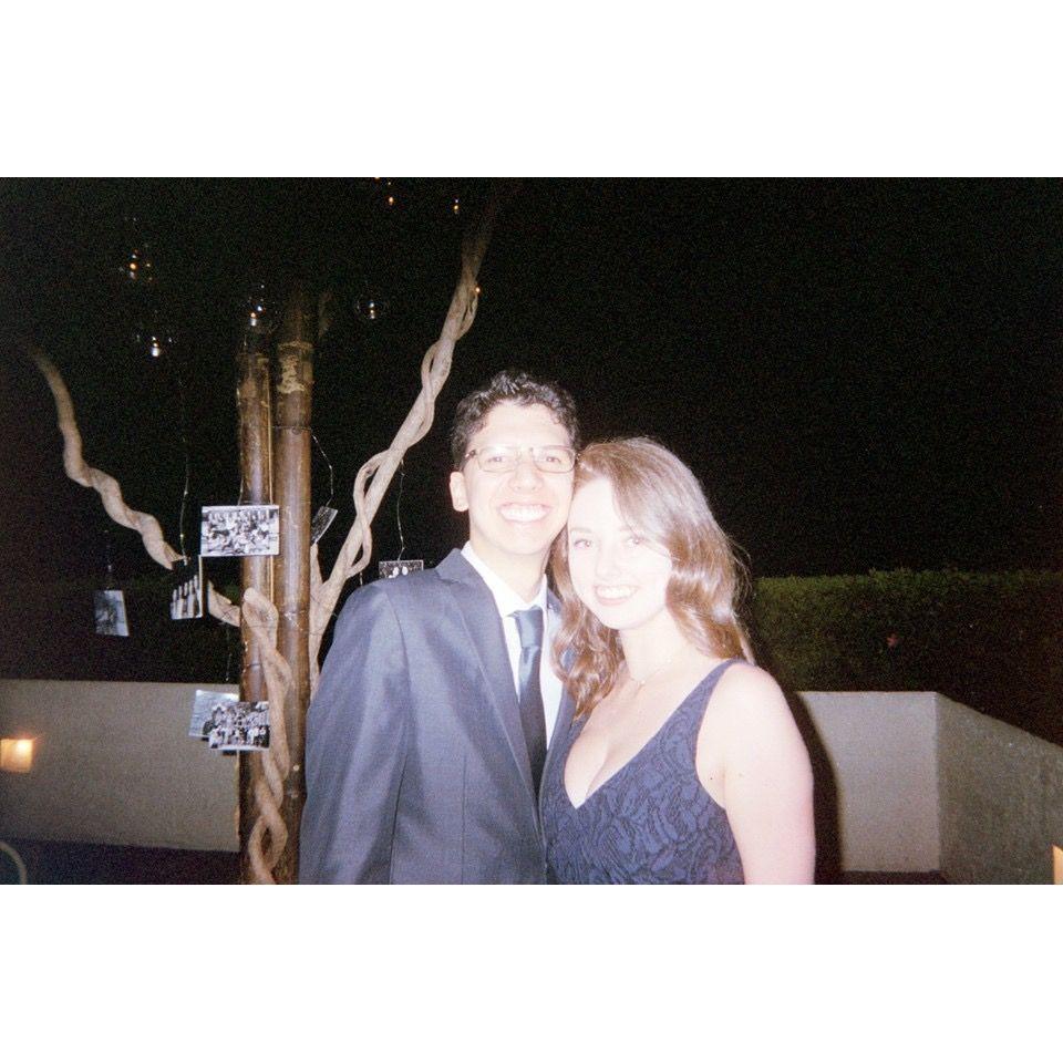 Alan's high school graduation, 2018