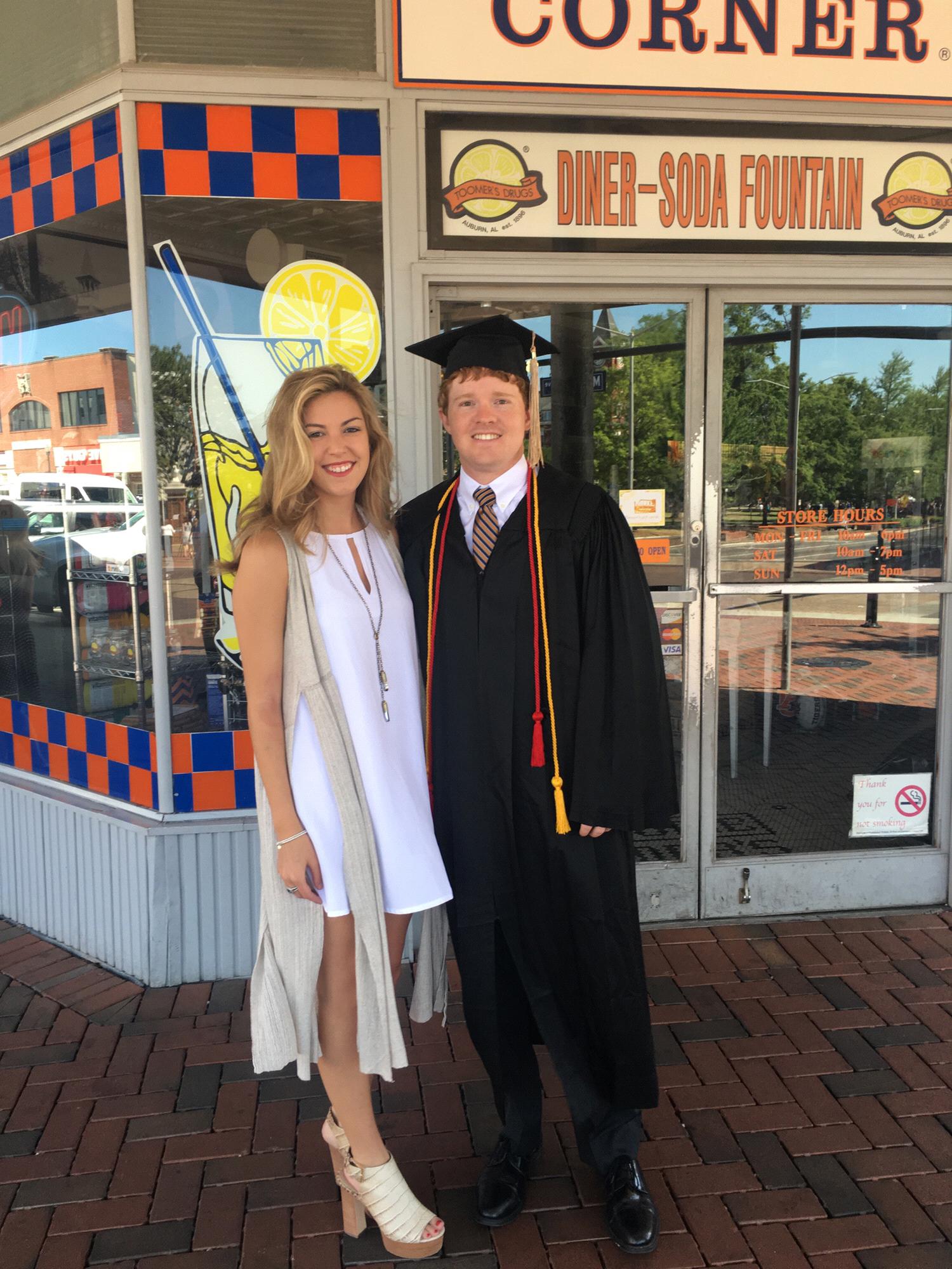 Raymond's graduation from Auburn University, 2016!