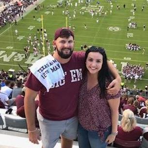 Our first Aggie Football game!