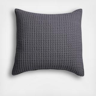 Mills Waffle Square Throw Pillow