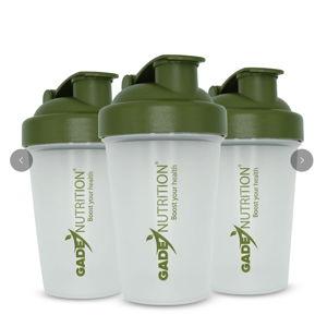 3-pk Shaker Bottles - 16oz - 400ml | BPA free and phthalate-free |