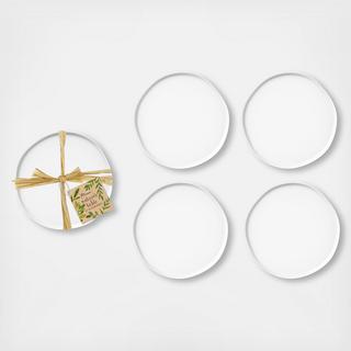 Nature's Table Appetizer Plate, Set of 4