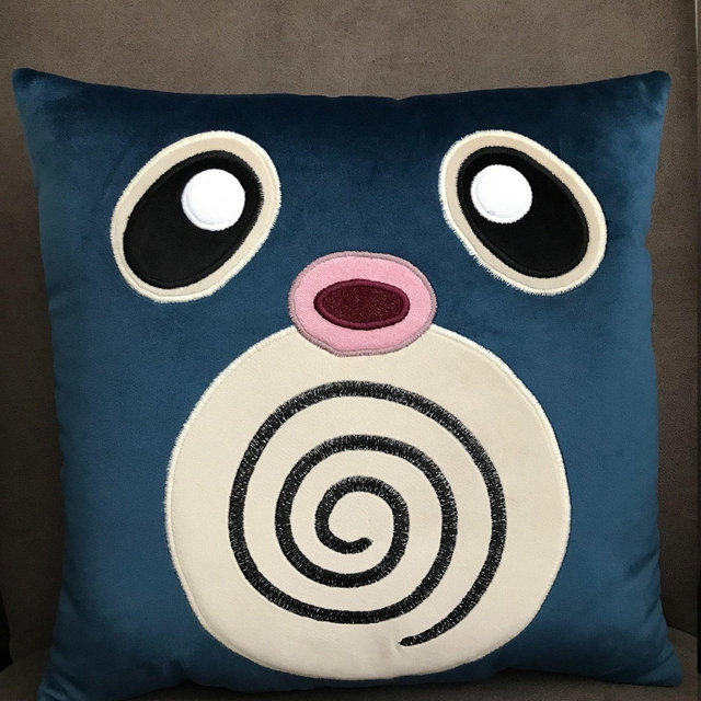 Poliwag inspired funny cushion, pillow