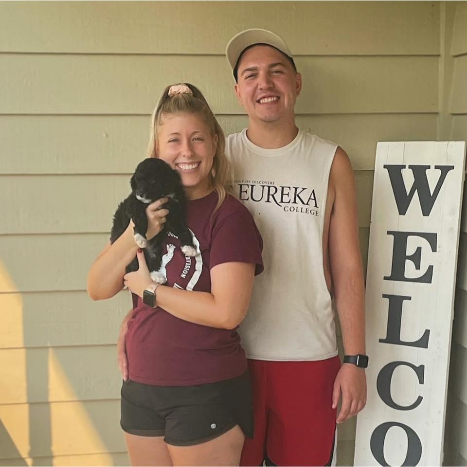 The day we brought home Elsie Mae
