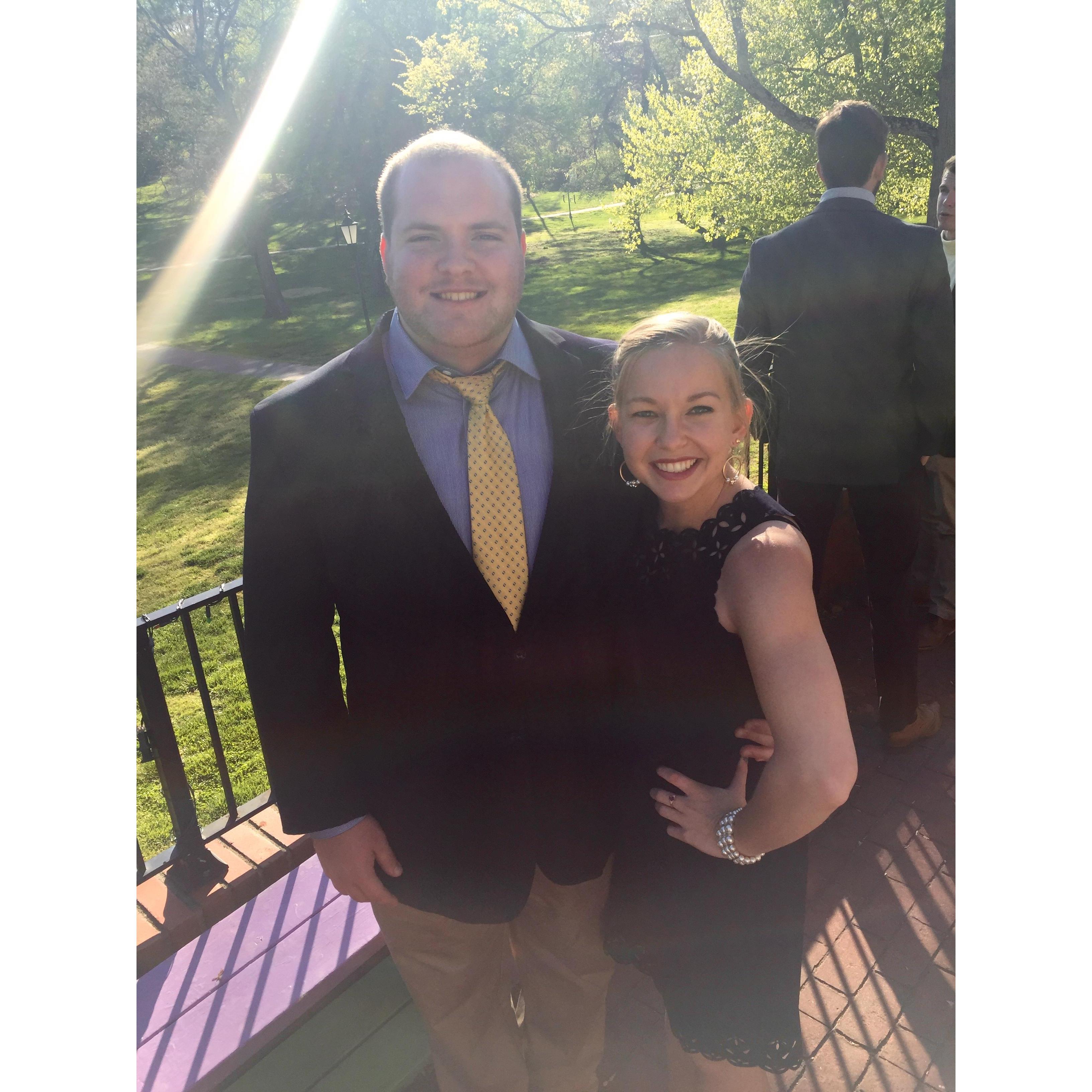 Warner Hall Formal, 2016.