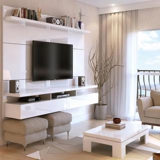 City 1.8 Floating Wall Entertainment Center