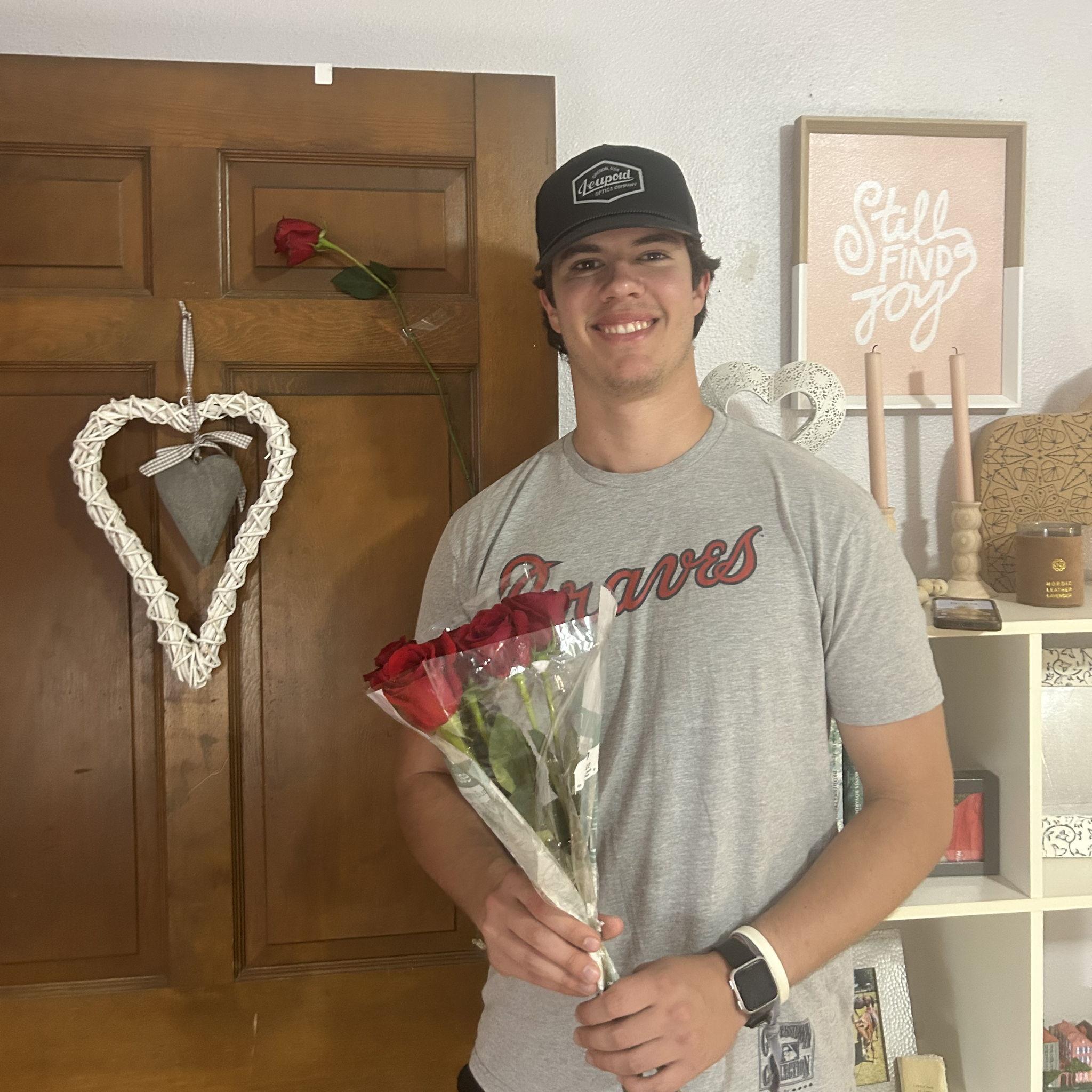 4/22/2025 Caleb surprised Elin in Milledgeville for two years of knowing each other!