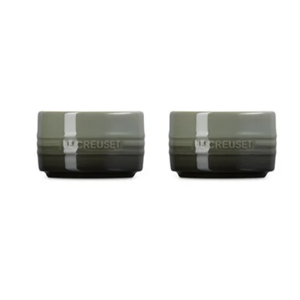 Le Creuset Straight Wall Ramekin in Thyme, Set of 2