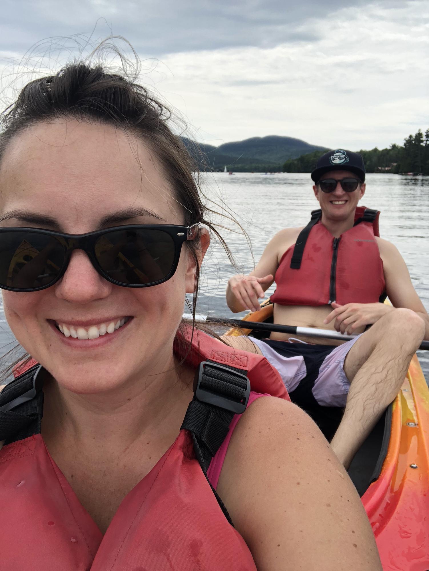 Kayaking in Maine